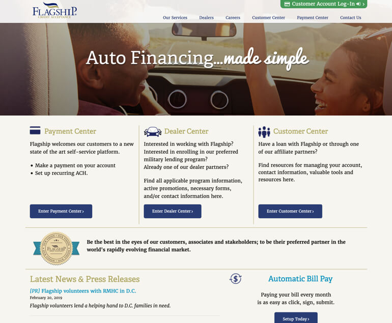 Flagship Credit Acceptance Site