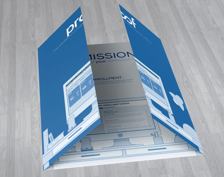 Gate Fold Brochure Design